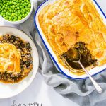 Hearty Mushroom Ale & Lentil Pie | Vegan