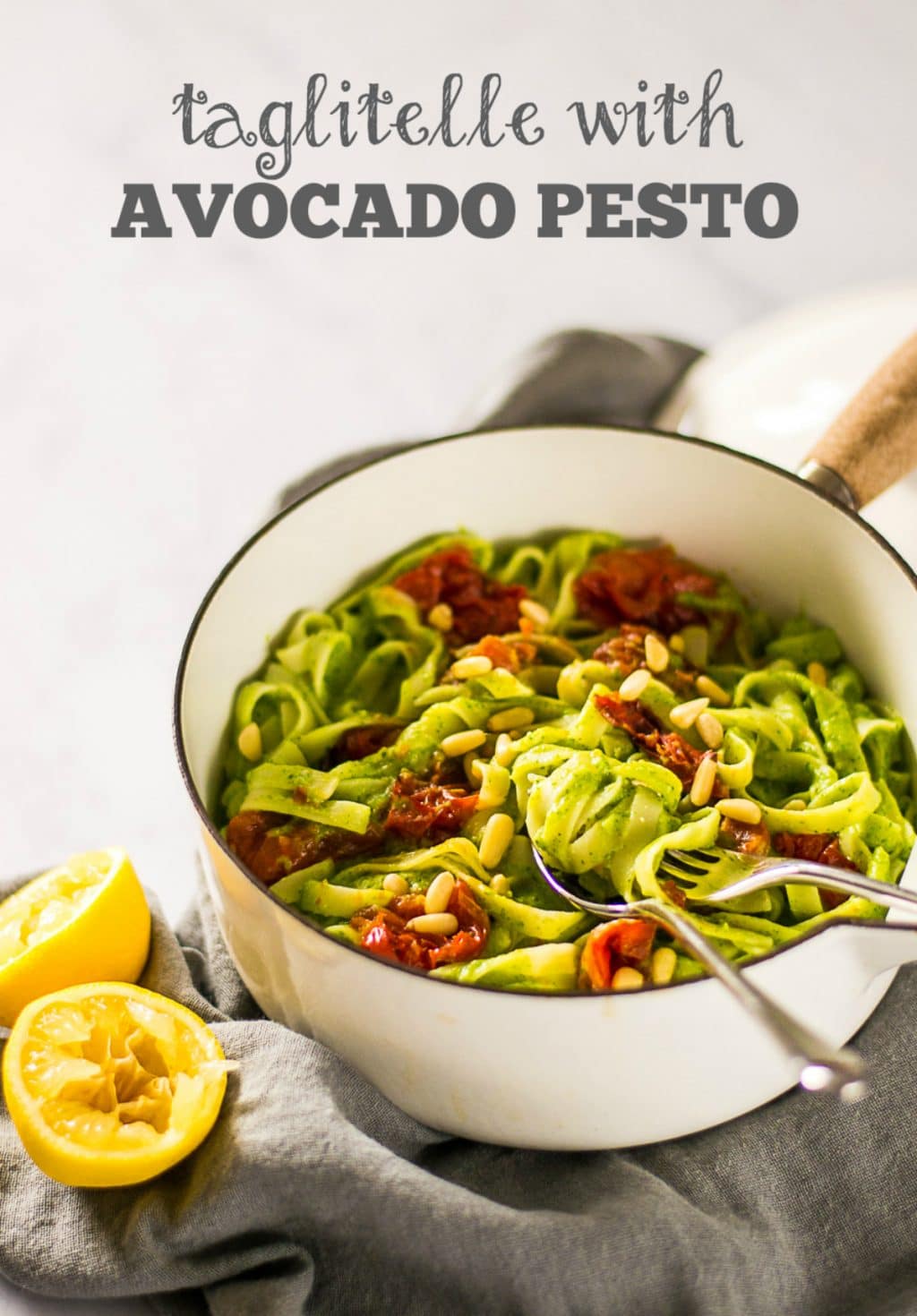 Recette Tagliatelles al pesto