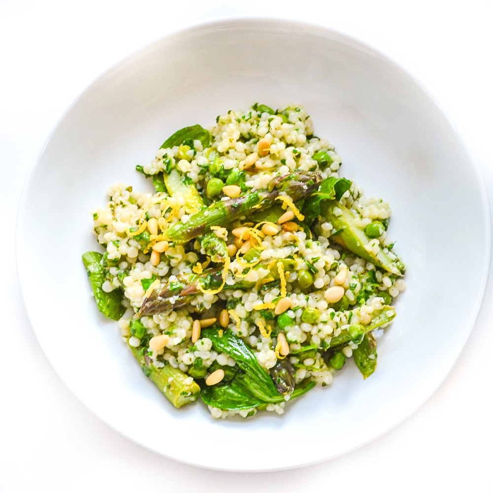 Herby Giant Cous Cous | Vegan