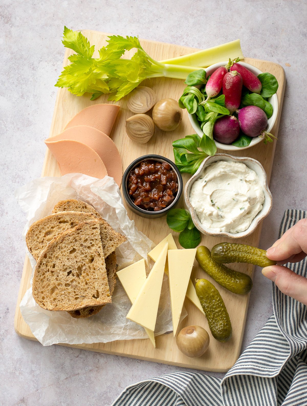 Vegan Ploughmans Lunch Platter