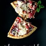 Plum Crumble Waffles | The Veg Space
