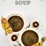 Porcini & Sherry Soup | The Veg Space