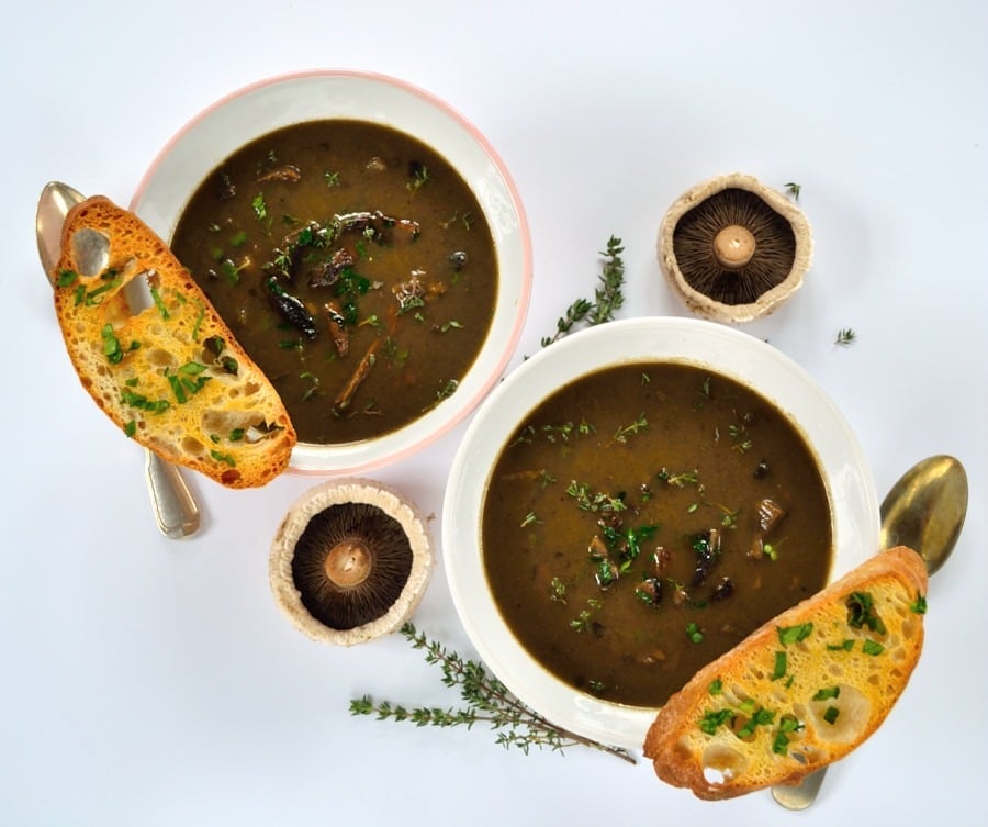 Porcini & Sherry Soup