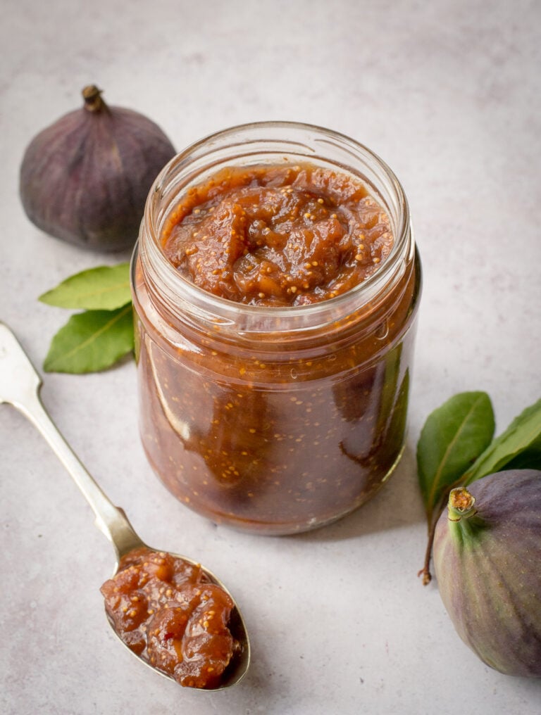 Fig Chutney with ginger & lemon The Veg Space