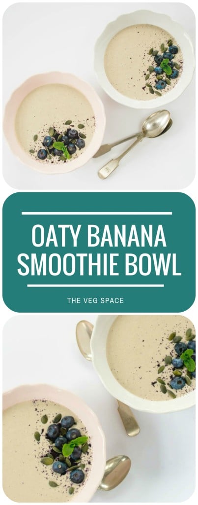 Oaty Banana Smoothie Bowl