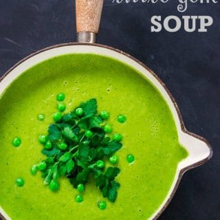 Peapod & Little Gem Soup
