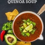 Smoky Mexican Quinoa Soup