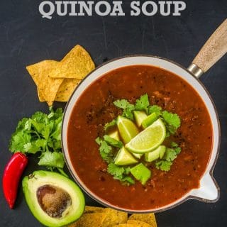 Smoky Mexican Quinoa Soup