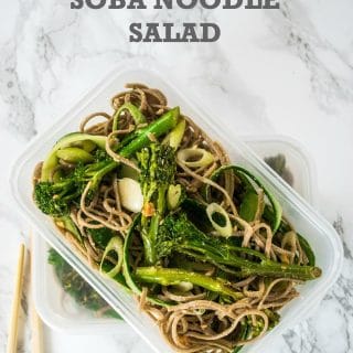 Tenderstem & Cucumber Soba Noodle Salad