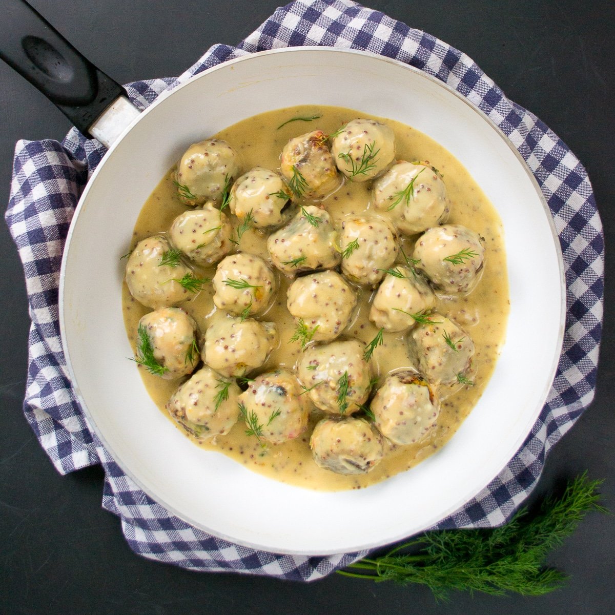Vegan Swedish Meatballs