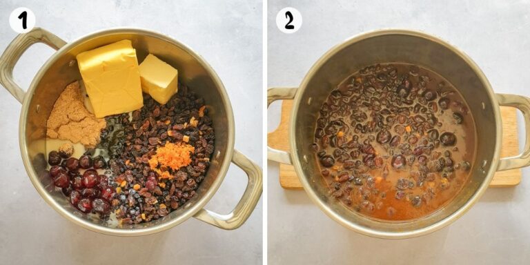 Vegan Christmas Cake | The Veg Space