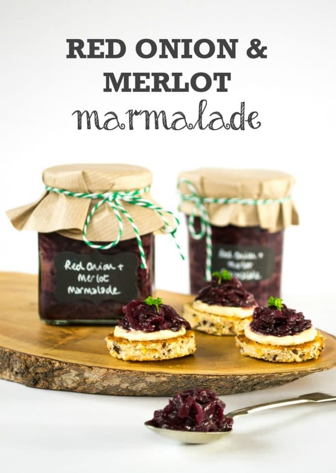 Recipe Red Onion Merlot Marmalade The Veg Space