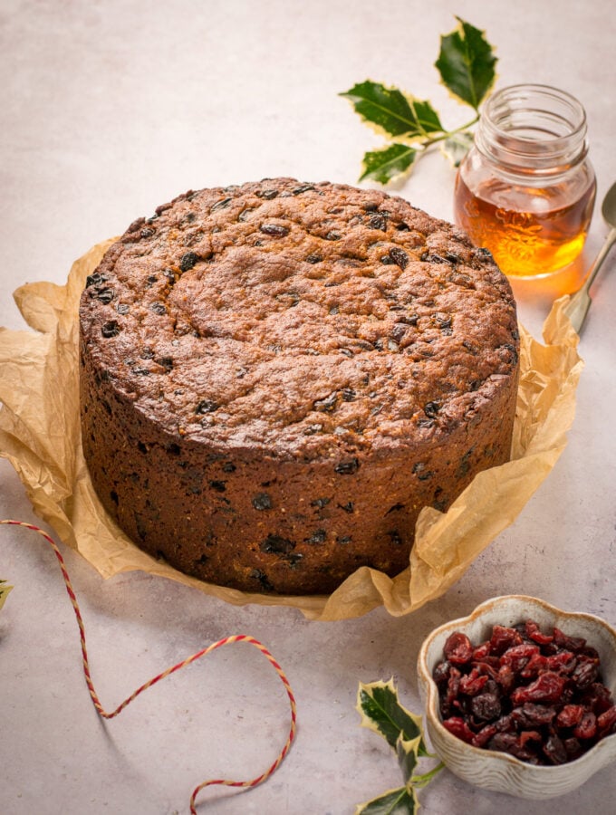 Vegan Christmas Cake | The Veg Space