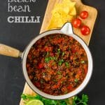 Chipotle & Black Bean Chilli (Vegan)