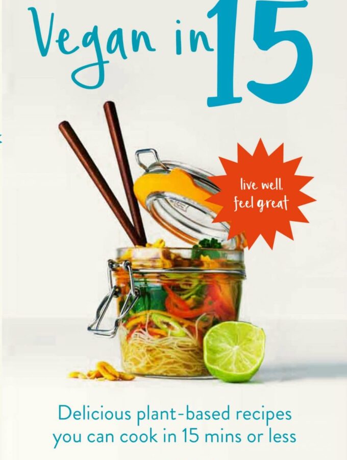 Vegan in 15 Cover | Kate Ford
