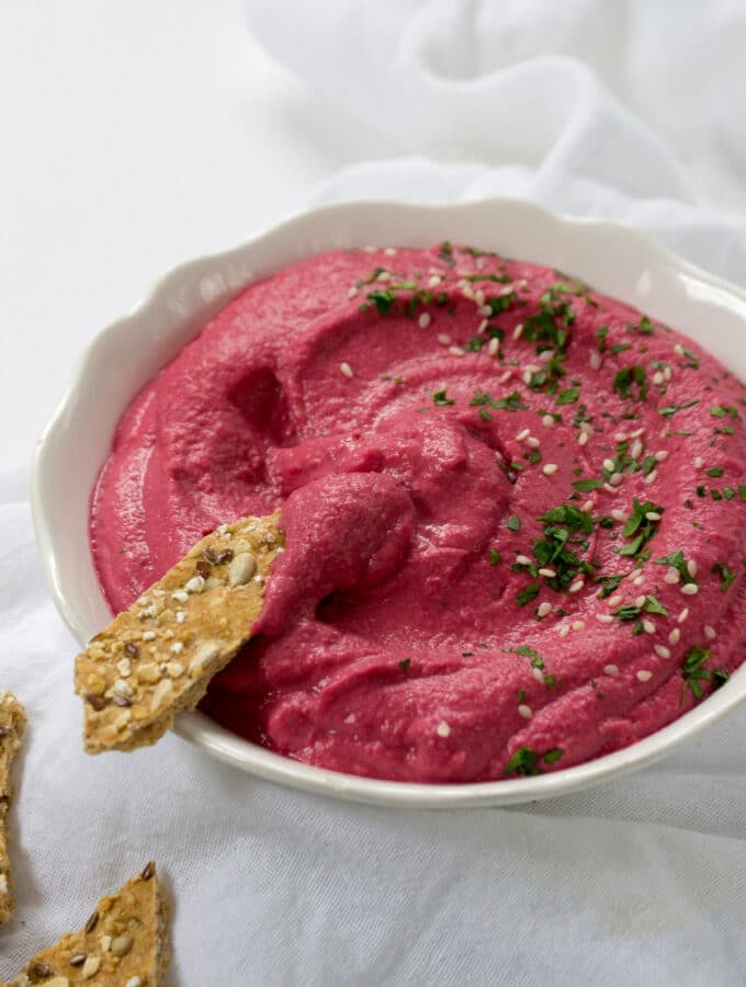 Beetroot Hummus Recipe
