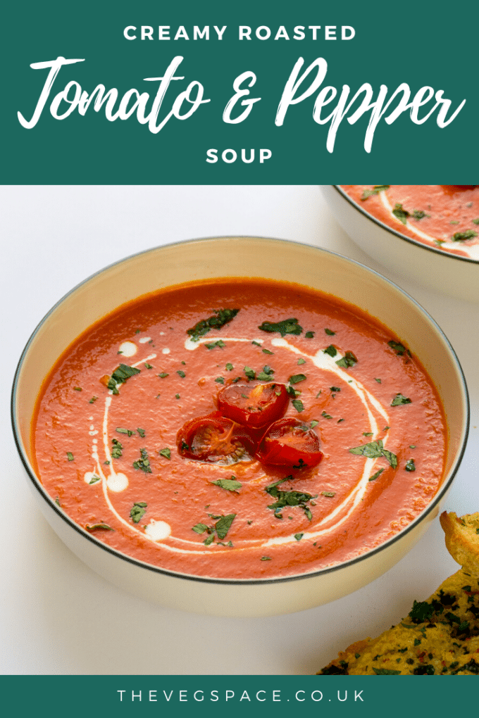 Roasted Tomato and Red Pepper Soup