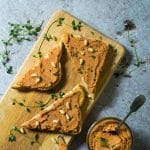Quick, easy and very healthy Vegan Pate with Butterbeans and sun-dried tomatoes #vegan #plantbased | thevegspace.co.uk