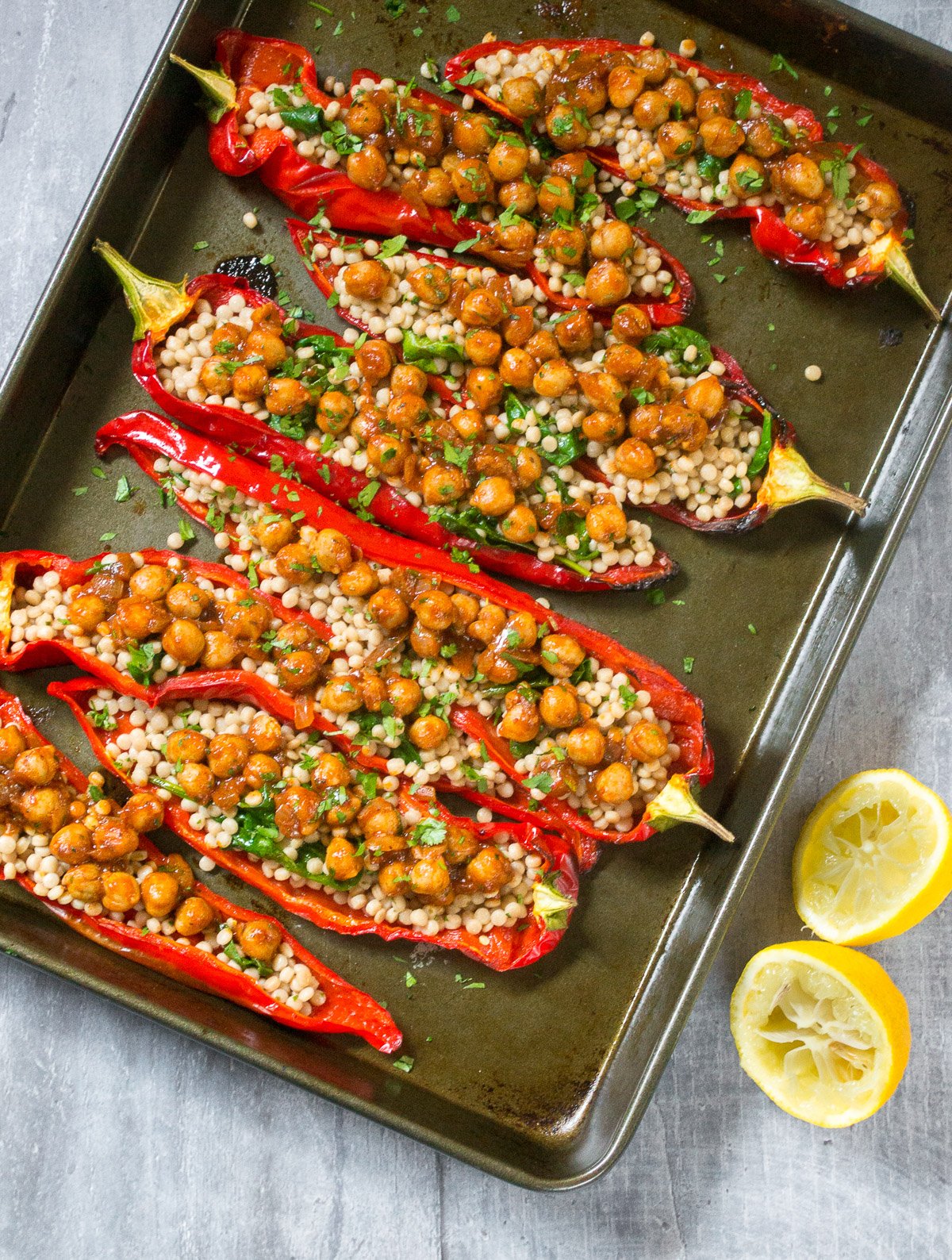 Stuffed Romano Peppers