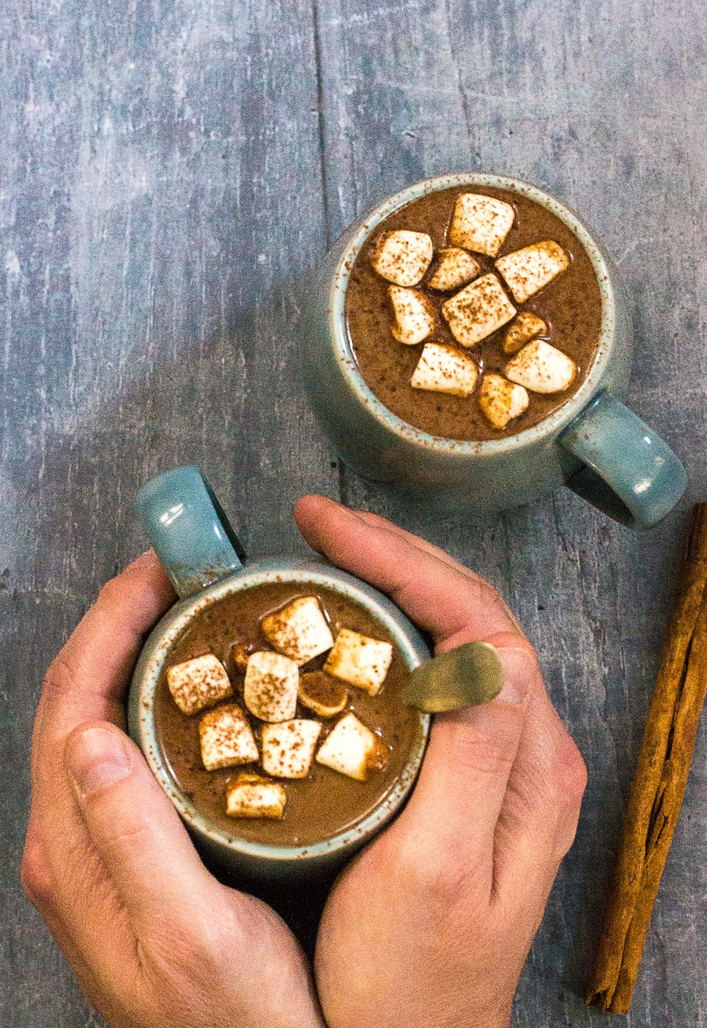 Vegan Hazelnut Hot Chocolate