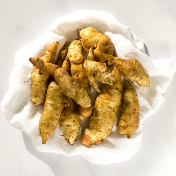 Roasted Jerusalem Artichoke Soup with parsnips The Veg Space