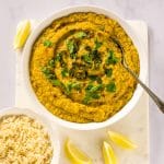 Slow Cooker Butternut Dhal | Vegan