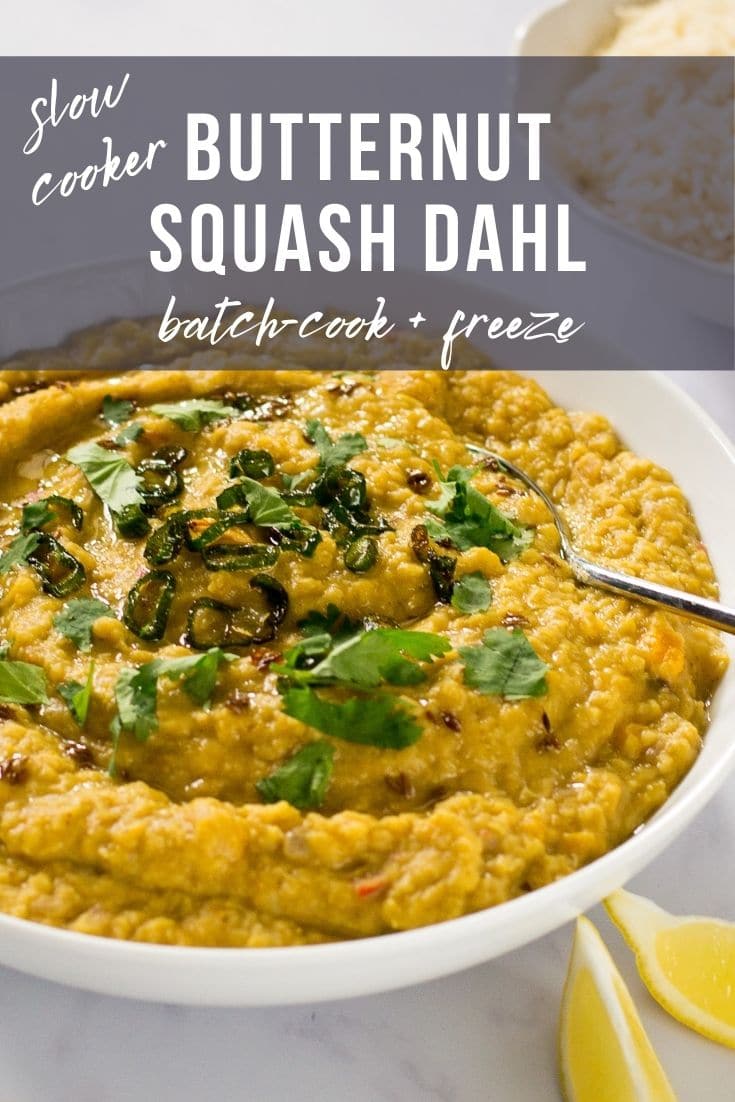 Butternut Slow Cooker Dahl The Veg Space