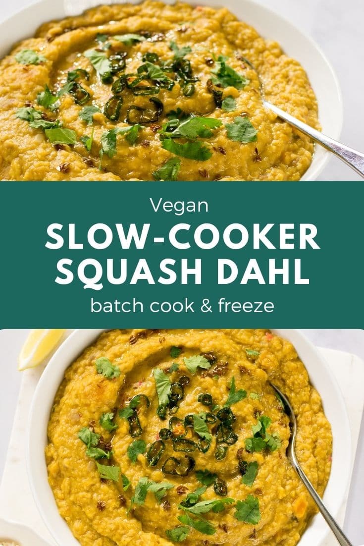 Butternut Slow Cooker Dahl The Veg Space