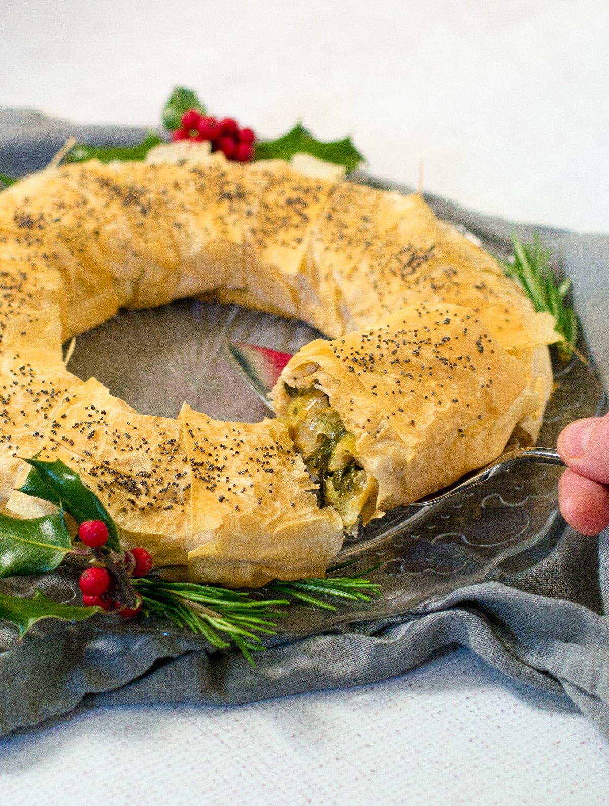 Vegan Christmas Filo