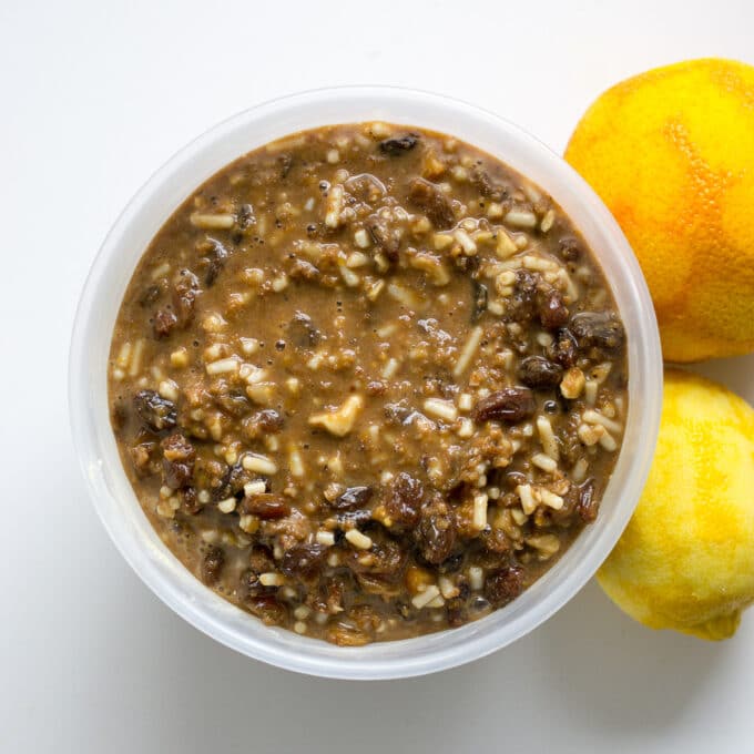 Making a Vegan Christmas Pudding