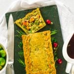 Kale Christmas Pie | #Vegan