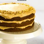 Ultimate Vegan Coffee & Walnut Cake