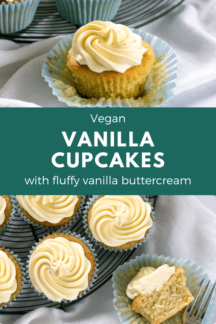 Vanilla Vegan Cupcakes Recipe | The Veg Space UK food blog