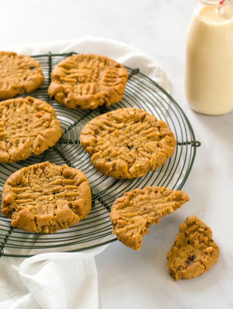 Vegan Peanut Butter Cookies | The Veg Space
