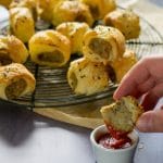 These super-simple vegan sausage rolls are incredibly easy to make and taste fabulous - perfect for a party, and watch the meat-eaters scoff them all too! #vegan #plantbased #veganfood #vegetarian