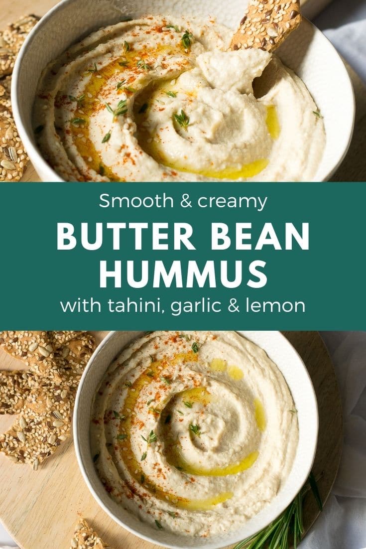 The BEST Butter Bean Hummus recipe The Veg Space