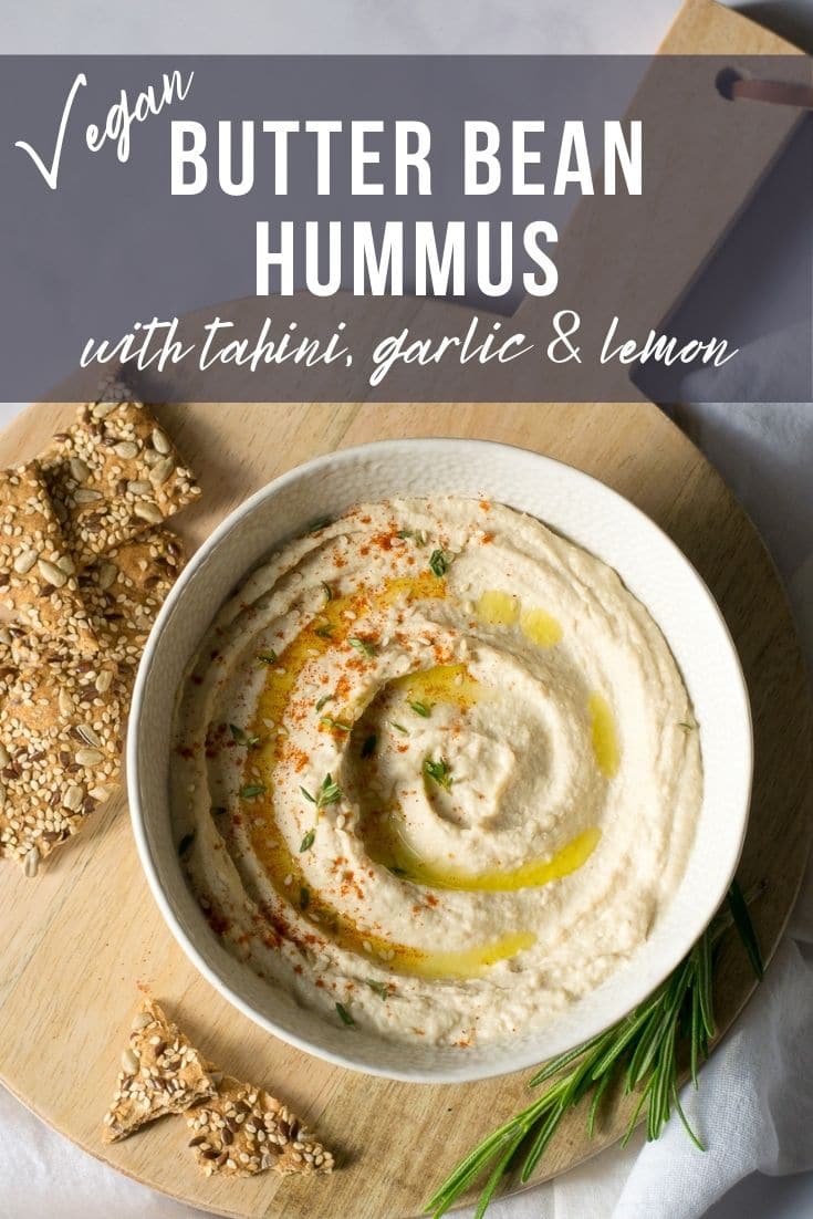 The BEST Butter Bean Hummus recipe The Veg Space