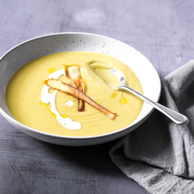 Vegan Parsnip Soup