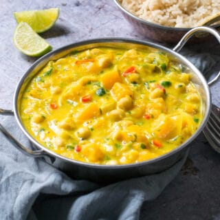 Chickpea and Butternut Squash Curry