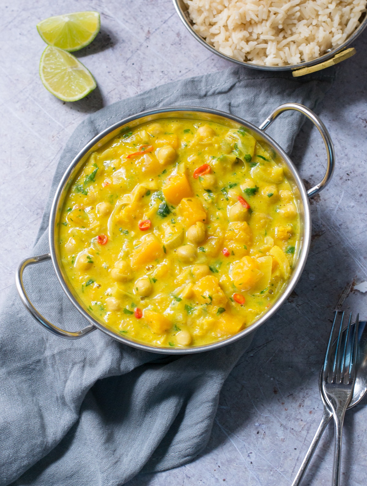 Chickpea and Butternut Curry