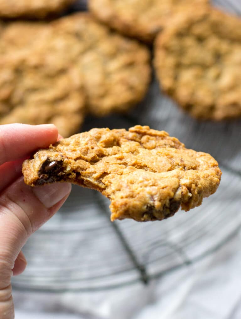 Vegan Chocolate Chip Cookies | The Veg Space
