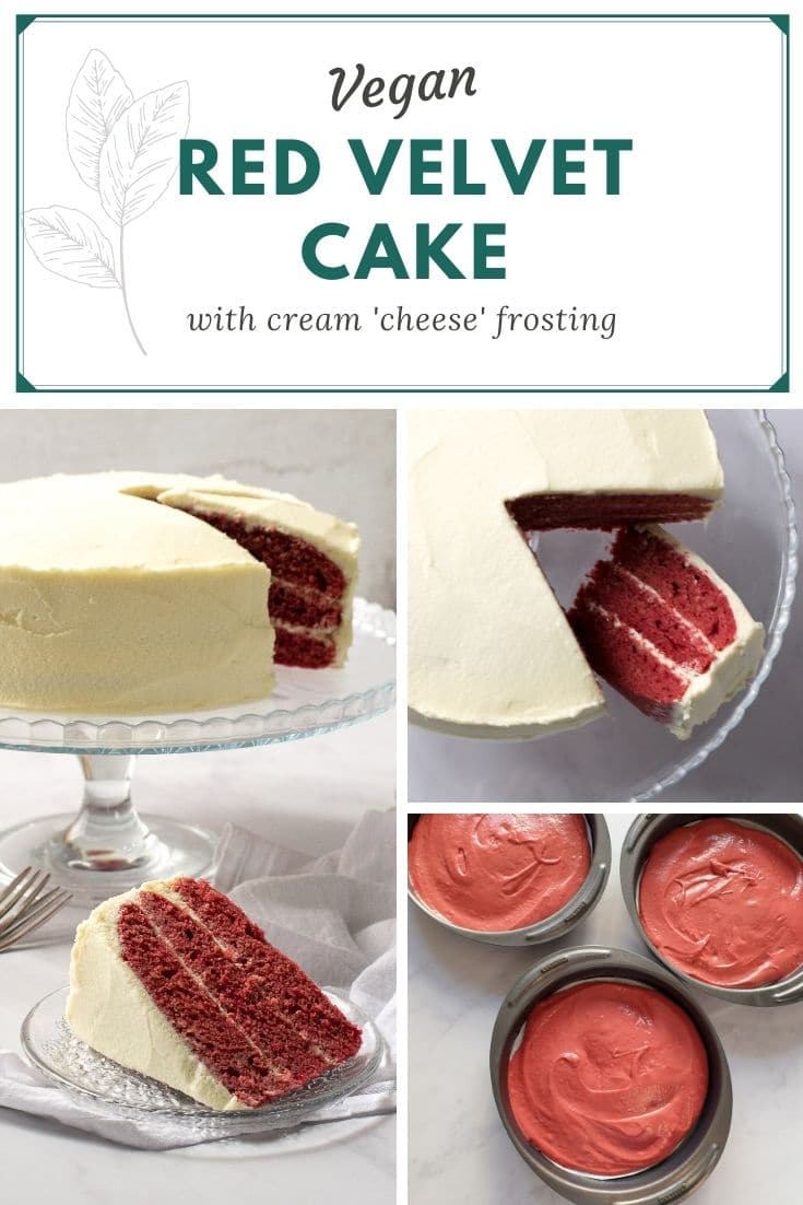 Vegan Red Velvet Cake | The Veg Space