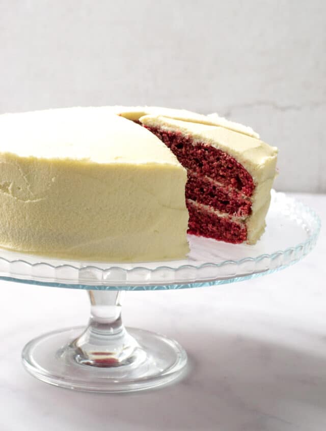 Vegan Red Velvet Cake | The Veg Space vegan recipes