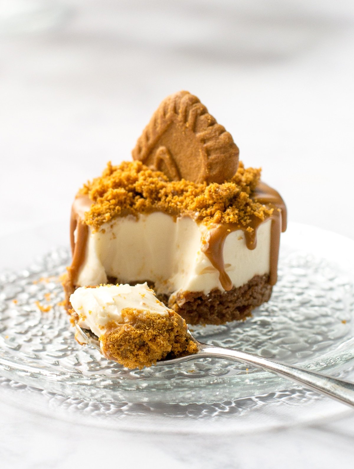 Vegan Biscoff Cheesecake
