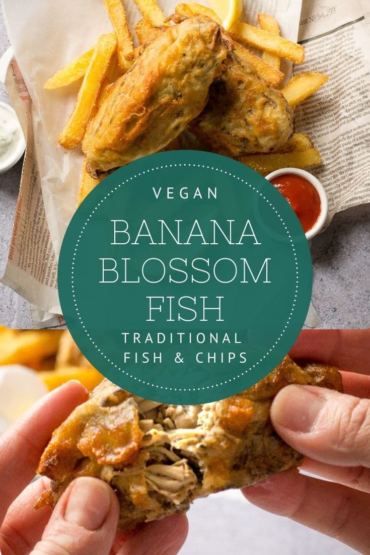 Vegan Banana Blossom Fish & Chips The Veg Space