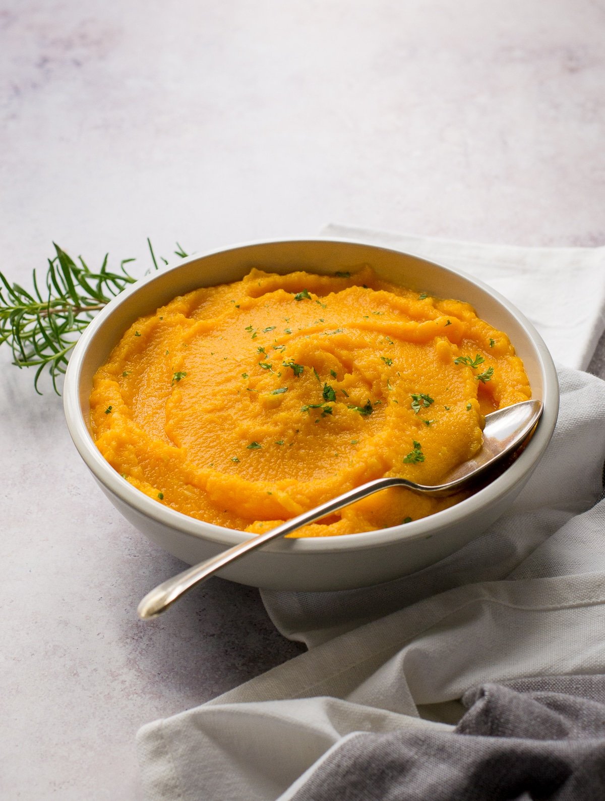 Creamy Carrot Swede Mash with garlic butter The Veg Space