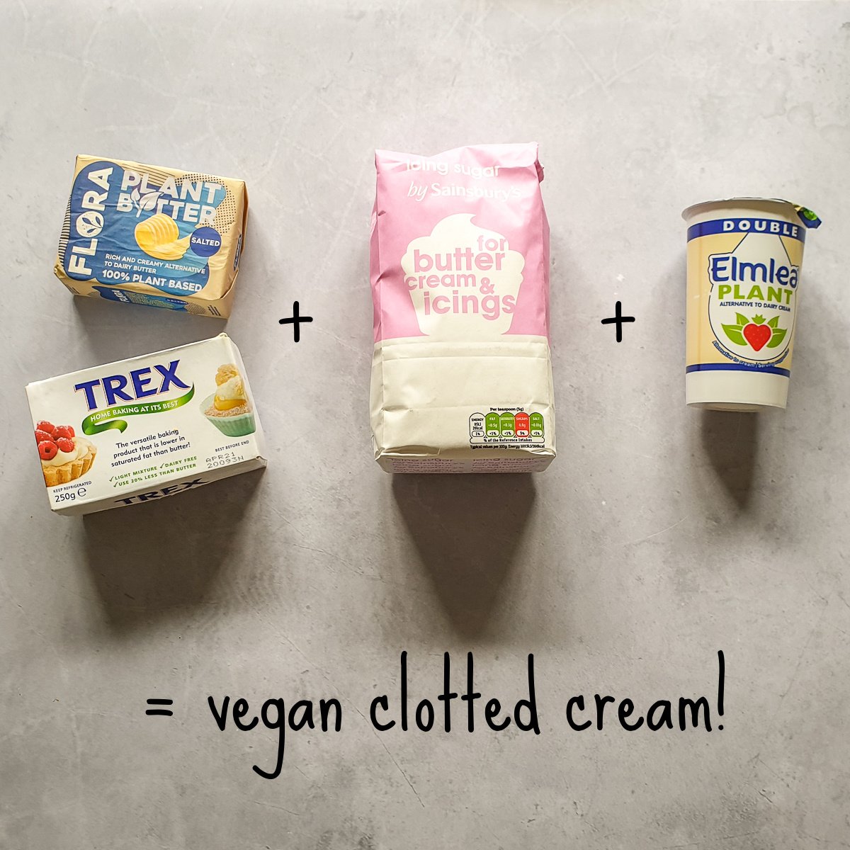 ingredients for clotted cream