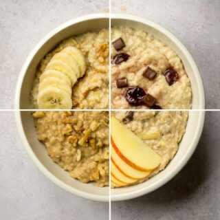 Microwave Porridge: Four Easy Flavours | The Veg Space